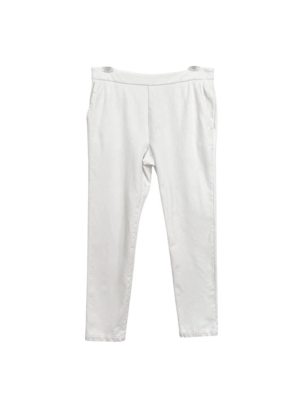 James Perse MSFT1228 White Sweatpants Made in Japan Women’s Size 2 Relaxed Fit